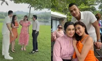 &quot;Trạm Cứu Hộ Trái Tim&quot; lộ ảnh hậu trường: Đoạn kết giống nhiều phim VTV khác?