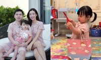 Hoa hậu Đỗ Mỹ Linh khoe clip con gái, khán giả chú ý đến chi tiết lạ trong nhà