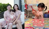 Hoa hậu Đỗ Mỹ Linh khoe clip con gái, khán giả chú ý đến chi tiết lạ trong nhà