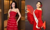 Nhìn Hoa hậu Ý Nhi bắn tiếng Anh ở Miss World 2025, netizen gọi tên Kỳ Duyên