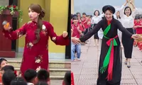 Hòa Minzy mang &quot;Bắc Bling&quot; về trường học, bị dàn đồng ca nhí &quot;cướp mic&quot;