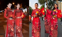 Hoa hậu Thanh Thủy, Tiểu Vy, H&apos;Hen Niê tự hào khi tham gia đoàn diễu hành