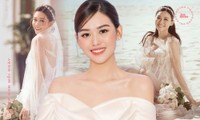 Á hậu Tường San khoe thêm ảnh cưới: Váy đã đẹp, dung nhan cô dâu còn kiều diễm hơn nữa
