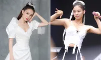 “Bắt trend” buộc tóc như Jennie (BLACKPINK), nhan sắc Nhã Phương thăng hạng đáng kể