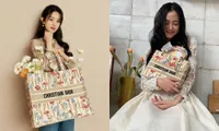 Cùng xách túi Dior nhưng vì đâu Jisoo được khen còn Triệu Lệ Dĩnh bị bảo thiếu khí chất?