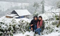Khả năng xuất hiện băng giá, mưa tuyết trên đỉnh núi cao ở phía Bắc trong những ngày tới.