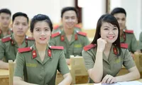 Hôm nay, thí sinh làm bài thi đánh giá do Bộ Công an tổ chức để xét tuyển 