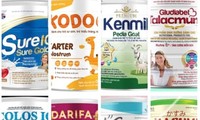 Hình ảnh sản phẩm sữa, sản phẩm dinh dưỡng được xác định là hàng giả.