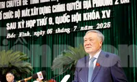 Ủy viên Bộ Chính trị, Phó Thủ tướng Thường trực Chính phủ Nguyễn Hòa Bình phát biểu tại hội nghị. Ảnh: Nguyễn Thắng