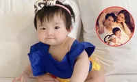 Đông Nhi cho con gái hóa thân Bạch Tuyết, dân mạng thả tim vì &quot;bánh bao sữa&quot; quá đáng yêu