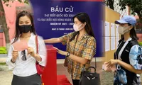 Hàng loạt sao Việt dậy từ sớm, háo hức với vai trò cử tri trong ngày bầu cử toàn quốc