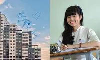 Khánh Vân động viên thí sinh có điểm thi không như ý, nhắc việc bản thân từng rớt Đại học
