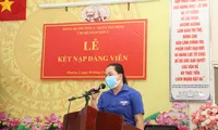 Kết nạp nhiều đảng viên trẻ đang tham gia chống dịch tại TPHCM 