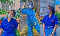 Bé &apos;hạt tiêu&apos; xông pha trên tuyến đầu đẩy lùi COVID
