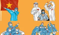 Cô gái miền Tây gửi năng lượng tích cực trong mùa dịch