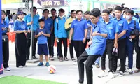 Thanh niên công nhân Đông Nam bộ hòa trong ngày hội lan toả năng lượng tích cực 