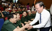 Lãnh đạo TPHCM gặp mặt cán bộ, tướng lĩnh cao cấp quân đội nghỉ hưu