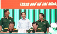 Bàn giao chức vụ Tư lệnh, Chính ủy Bộ Tư lệnh TPHCM