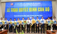 Trao quyết định bổ nhiệm 11 phó giám đốc Sở Xây dựng TPHCM