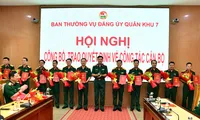 Quân khu 7 bổ nhiệm nhiều nhân sự chủ chốt
