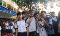 Thí sinh dự thi lớp 10 tại TPHCM