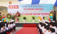 Trường THCS Phú Lợi nơi xảy ra sự việc