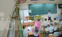 Hành vi đánh học sinh của cô giáo H bị phụ huynh đặt camera ghi lại