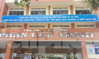 Trường Tiểu học Phan Chu Trinh nơi xảy ra vụ việc