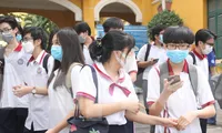 Thí sinh tham dự kỳ thi tốt nghiệp THPT 2021 tại TPHCM