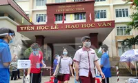 Thí sinh tham dự kỳ thi tốt nghiệp THPT đợt 1 tại TPHCM