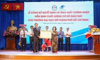Trường ĐH Mở TPHCM đạt chuẩn kiểm định chất lượng chu kỳ 2
