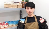 Xà phòng cây thông, tuần lộc... của chàng trai đất Cảng đắt hàng dịp Giáng sinh