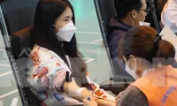 Sinh viên Đại học Hải Phòng hào hứng hiến máu cứu người dịp cận Tết