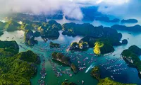 Vịnh Lan Hạ, quần đảo Cát Bà, TP Hải Phòng. 
