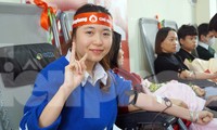 Thầy trò Trường Đại học Hàng hải Việt Nam hiến máu cứu người 