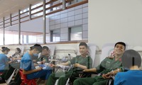 ĐVTN Bộ Tư lệnh 86 tham gia hiến máu cứu người, ngày 14/7