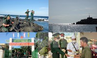 Quân hàm xanh giữ đảo tiền tiêu