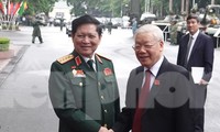 Tổng Bí thư, Chủ tịch nước Nguyễn Phú Trọng dự và chỉ đạo Đại hội Đảng bộ Quân đội