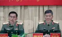 Tư lệnh BTL Bảo vệ Lăng Chủ tịch Hồ Chí Minh và Tư lệnh BTL Công binh chủ trì hội nghị, chiều 21/1