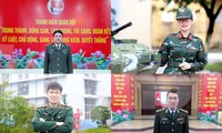 Bộ trưởng Bộ Quốc phòng thăng quân hàm sĩ quan cho 4 gương mặt trẻ tiêu biểu