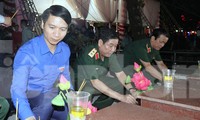 Tuổi trẻ nguyện phát huy truyền thống vinh quang của các Anh hùng liệt sĩ