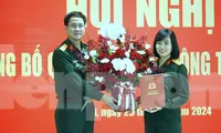 Nữ sĩ quan mũ nồi xanh đầu tiên được bổ nhiệm làm lãnh đạo Ban Phụ nữ Quân đội