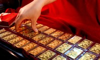 Giá vàng SJC ở mức 79,7 - 81,7 triệu đồng/lượng. (Ảnh: Như Ý). 