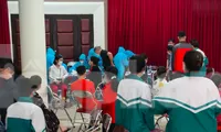 Đợt dịch mới xâm nhập vào nhiều trường học trên địa bàn tỉnh Nam Định - Ảnh: Hoàng Long