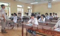 Thí sinh Nam Đinh tham dự kỳ thi THPT Quốc gia 2019 - Ảnh: Hoàng Long