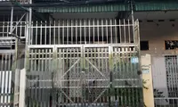 Căn nhà dùng để tổ chức đánh bạc được xây dựng khác kiến cố, kín đáo - Ảnh: Hoàng Long