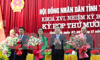 UBND tỉnh Thái Bình tổ chức công bố phê chuẩn của Thủ tướng Chính phủ về kết quả bầu bổ sung hai Phó Chủ tịch UBND tỉnh Thái Bình - Ảnh: Hoàng Long