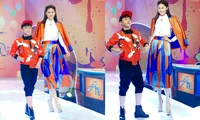 Á hậu Thanh Tú và con trai nuôi của danh hài Hoài Linh cùng đi catwalk
