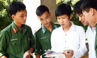 Khối các trường quân sự công bố mức điểm nhận hồ sơ xét tuyển