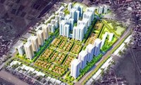 Phối cảnh khu đô thị mới Vibex quận Bắc Từ Liêm.